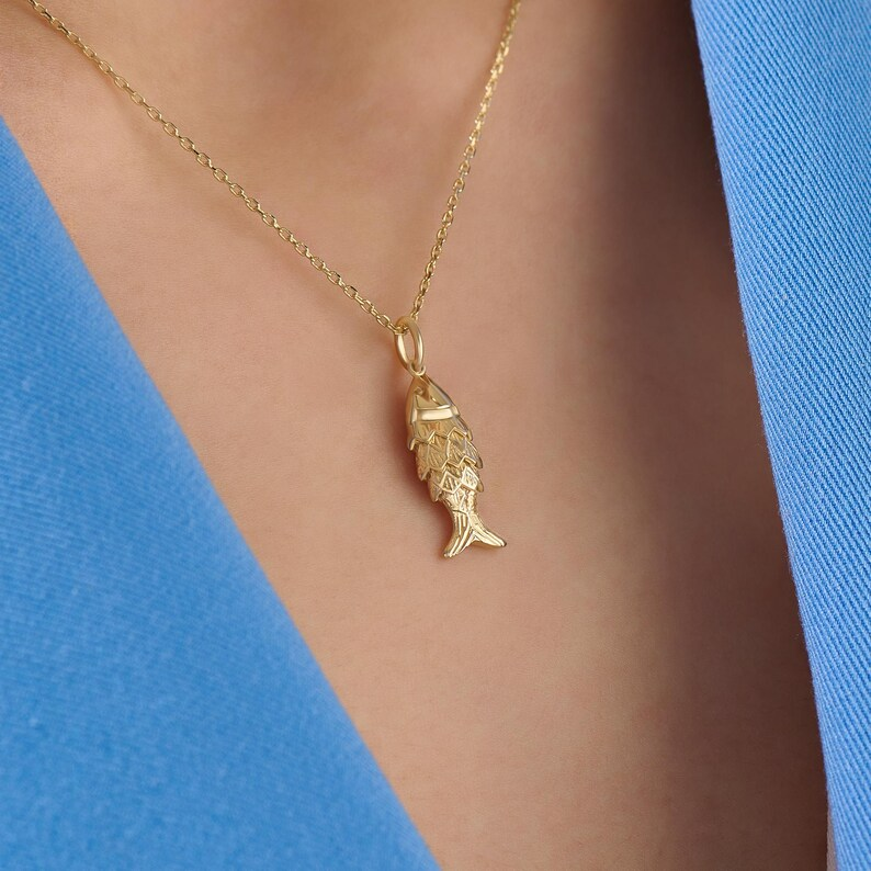 Fish Charm Necklace